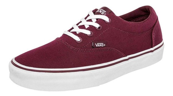 zapatos vans color vino