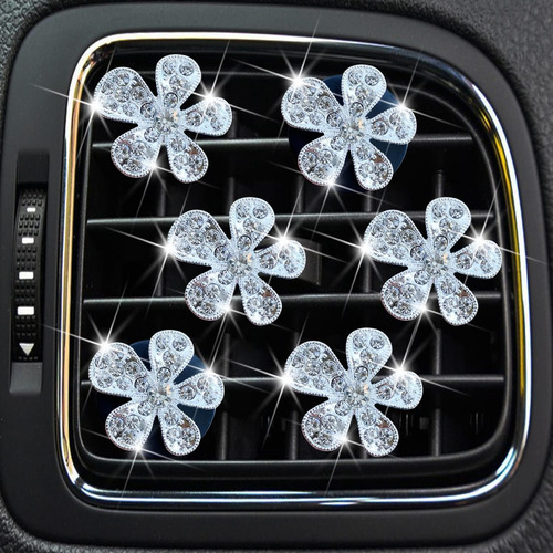 Flor Clips De Ventilación 6 Pcs Lindo Coche Ambientadores
