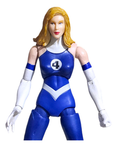 Muñeco 4 Fantasticos. Muñeca Mujer Invisible. Sue Storm