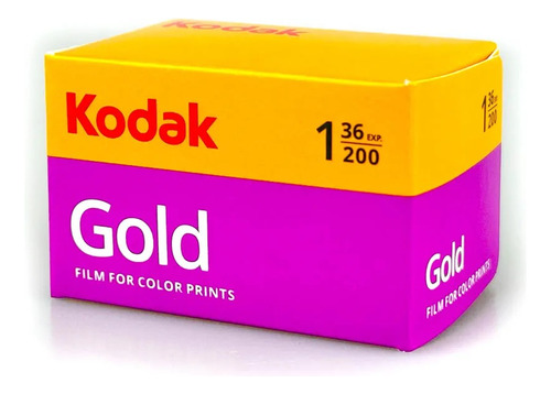Rollo Fotográfico Kodak Gold 200