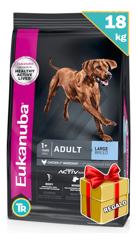 Eukanuba Perro Adulto Raza Grande + Obsequio + Envio Gratis