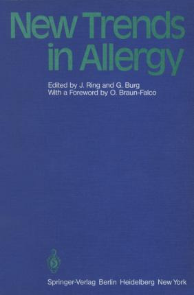 Libro New Trends In Allergy - Otto Braun-falco