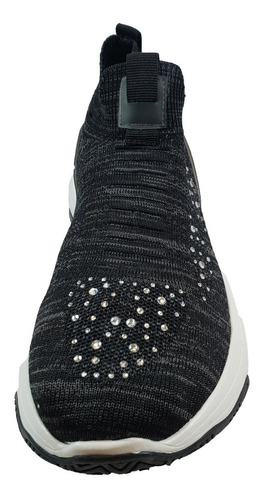 Imagen 3 de 6 de Zapatillas Jaguar Lifestyle Sin Cordones 4313 Casual Neg Cli