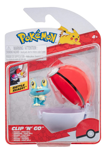 Jazwares Pokemon Clip ´n´ Go Varios Pokébola Poké Ball