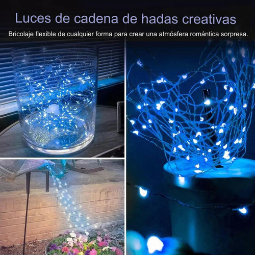 2024 Lámpara De Alambre De Cobre Usb Luces Decorativas