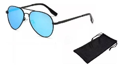 Gafa Lentes Sol Aviador Polarizadas Uv 400 + Funda Estuche