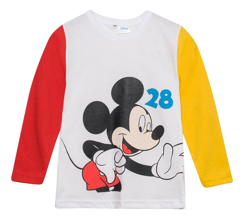 Remera Mickey Mouse Manga Larga Primeros Pasos Disney®