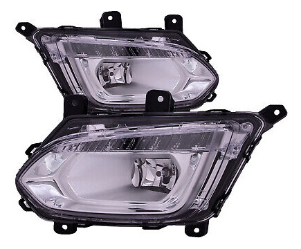 Fog Lights Set Capa Fits 2016-2017 Chevrolet Equinox Ltz Eei