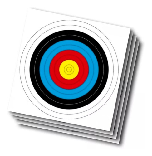 Imagen 3 de 10 de Blanco Arqueria Fita Color 40cm X 40cm X40 Arco Flecha Swat