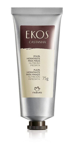 Crema Para Manos Natura Ekos 75gr Castaña Pulpa Para Manos 