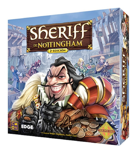 El Sheriff De Nottingham 2da Edición Juego De Mesa Español