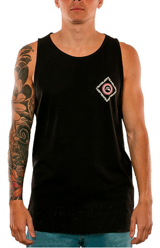 Musculosa Quiksilver Lifestyle Hombre Clearview Negro Cli