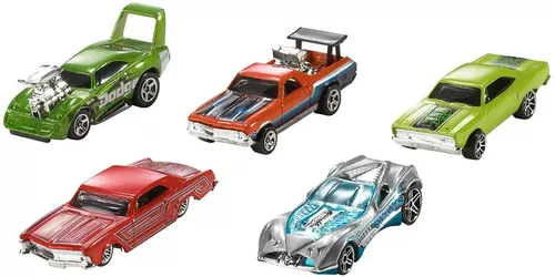 Carros Hot Wheels Com 10 Carros Sortidos Escala 1:64 Mattel