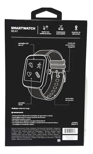 Smartwatch Beat Mobo Morado Para Motorola G7 Cuotas sin inter s