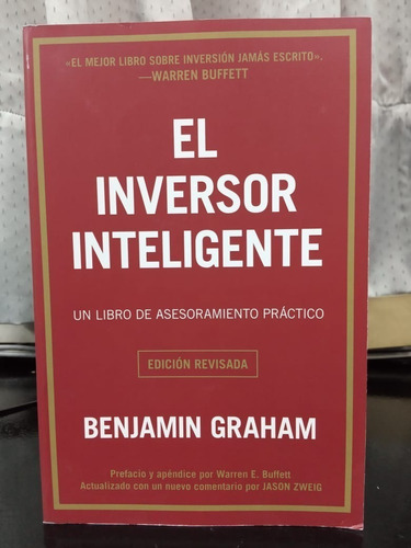 Libro El Inversor Inteligente Con Detalle En Tapa