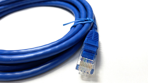 Cable De Red Patch Cord Utp Categoria 6 De 2 Metros Longitud