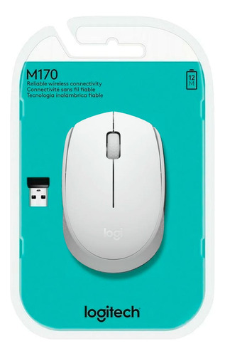 Mouse Logitech M170 Wireless White