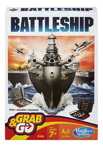 Juego De Mesa Hasbro Gaming Viaje Battleship_meli15727/l25 (Reacondicionado)