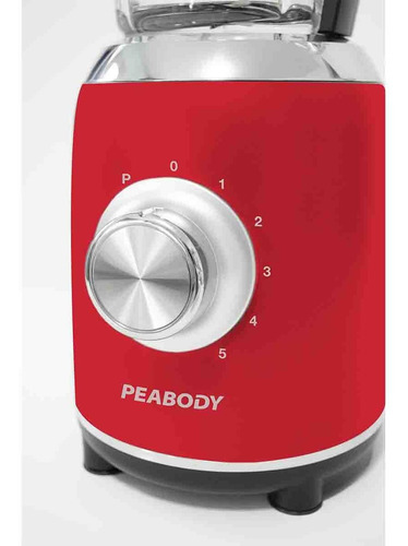 Licuadora Peabody Pe-ln805 1.75 L Con Jarra De Vidrio P1 Color Blanco