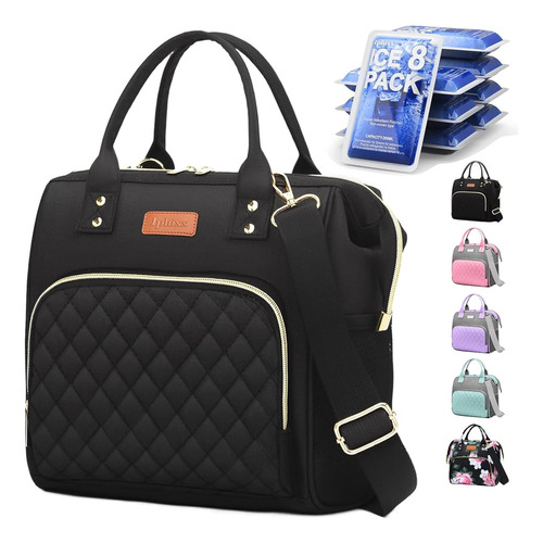 Bolsa De Almuerzo Aislada Para Mujer, Reutilizable, Modelo X