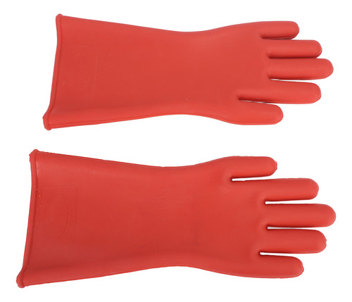 Guantes De Alto Voltaje, 1 Par, Clase De Goma Con Aislamient