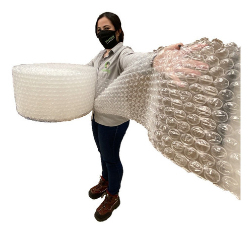 Imagen 7 de 8 de V Cuatro Rollos Plástico Burbuja Bomba Grande De 30cm X 25m