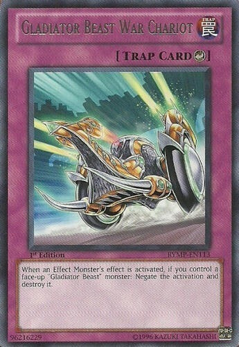 Gladiator Beast War Chariot (rymp-sp113) Yu-gi-oh!