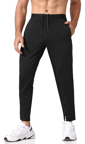 Pantalon Deportivo Liviano Corte Entallado Slim Fit