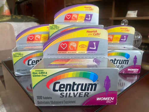 Centrum Silver Mujer +50 - 100 Tabletas - L a $1000