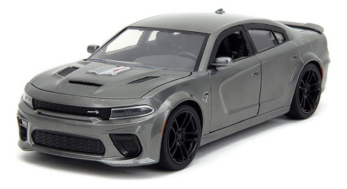 Dodge Charger 2021 Srt Hellcat Rapidos Y Furiosos 1:24 Jada Color Gris