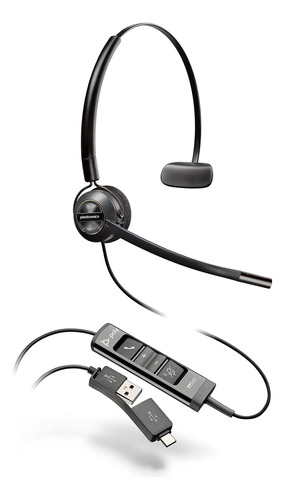 Poly (plantronics + Polycom) Encorepro 545 usb-a Y Auditiva