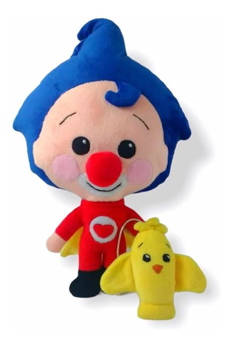 Peluche Payaso Plim Plim Un Héroe Del Corazón (Usado)