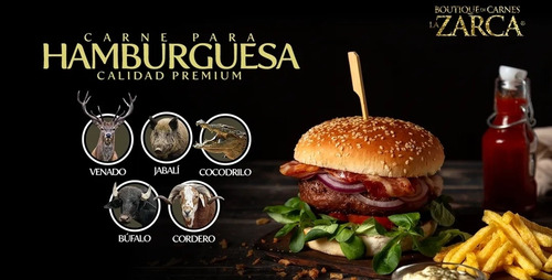 Venado Carne Para Hamburguesa De Venado