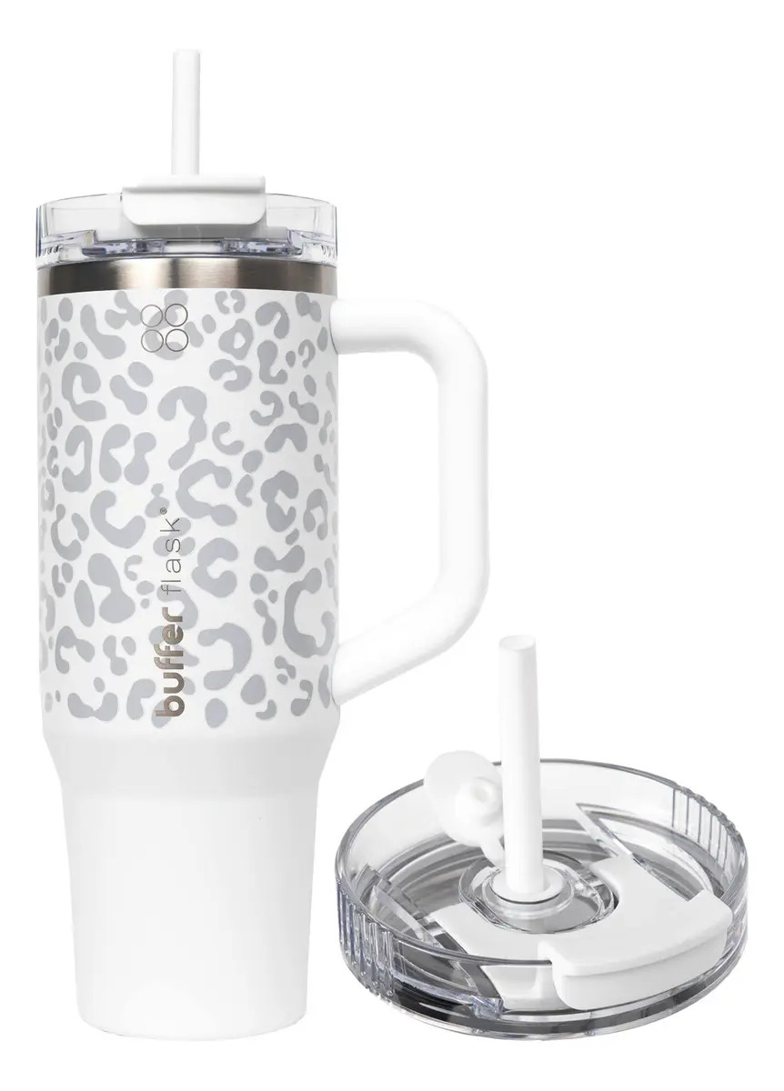 Vaso termico Buffer 1,2 litros de acero inox color blanco