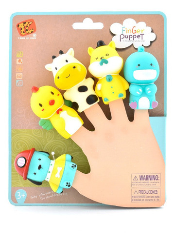 Finger Puppet Set Vaca
