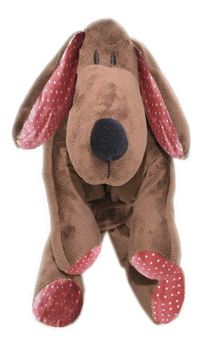 Pelúcia Travesseiro Cachorrinho Marrom Puppet Zip Toys Brown