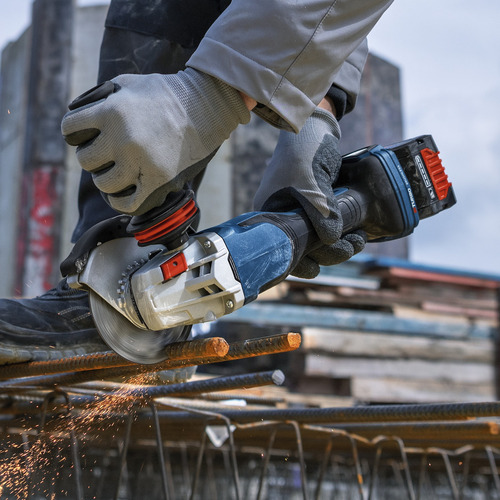 Amoladora Angular 5 18v Brushless Bosch Gws 18v-15 P Sin Ba