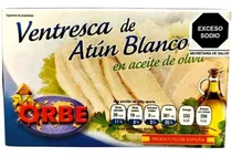 Comprar Atun Blanco De Ventresca Orbe 110 Gr.* Abarrotes