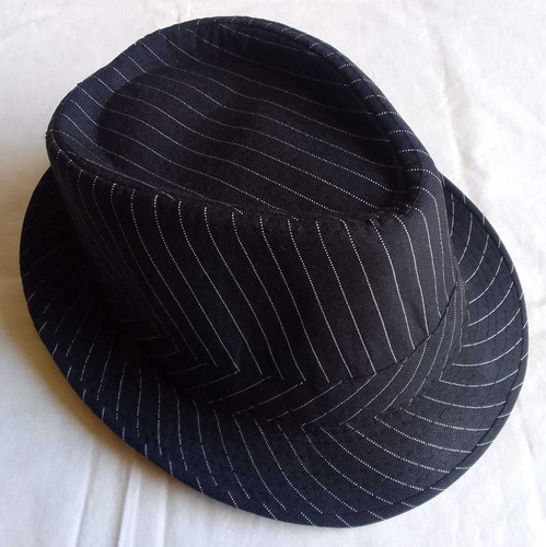 Sombreros Panameños Fedora Estilo Borsalinos A Rayas Unisex