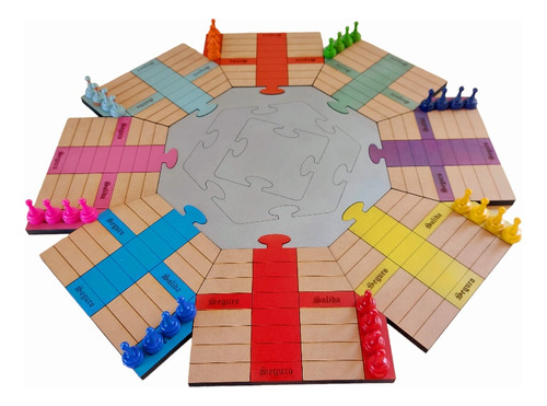 Parqués Juego De Mesa Multijugadores