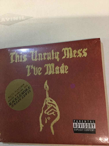 Macklemore &ryan Lewis This Unruly Mess Cd Nuevo