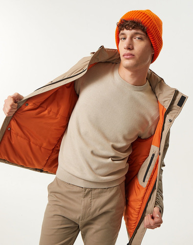 Campera Tecnica Equus Nate Beige Hombre