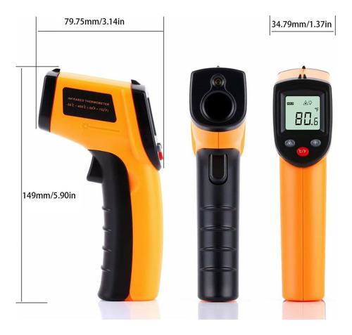 Para Termómetro Industrial De Temperatura Automotriz Para