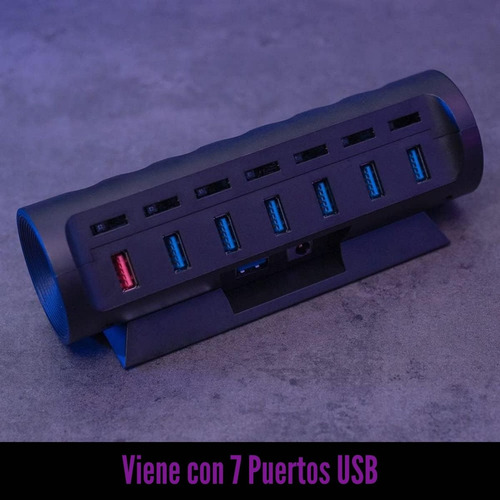 Hub Usb 3.0 Streamplify Hub Ctrl 7 Rgb Con 7 Puertos
