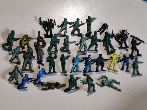 Imagen 3 de 10 de Lote De Soldaditos De Guerra Y Medievales