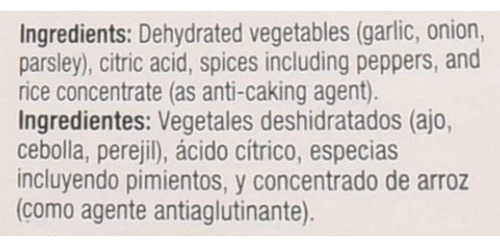 Condimento Multiusos 14 Especias Sin Sal 567 Gramos
