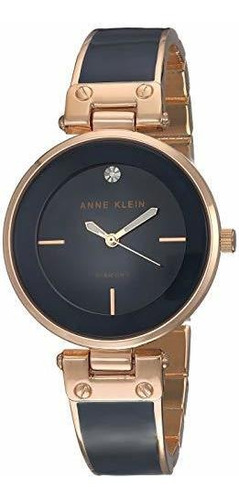 Reloj Anne Klein Para Mujer Clasico De Cuarzo Con Cristal Mi