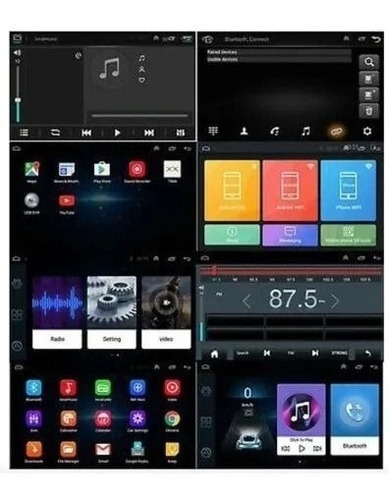 Radio Reproductor Mp5 Touch Foton Midi Cargo
