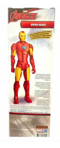 Figura Iron Man Avengers Marvel Titan Hero Series 542k