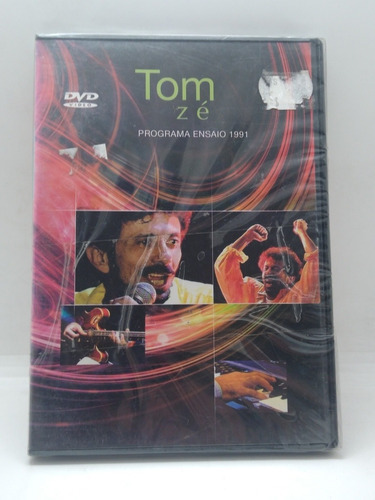 Tom Ze  Programa  Ensaio 1991 Dvd Nuevo